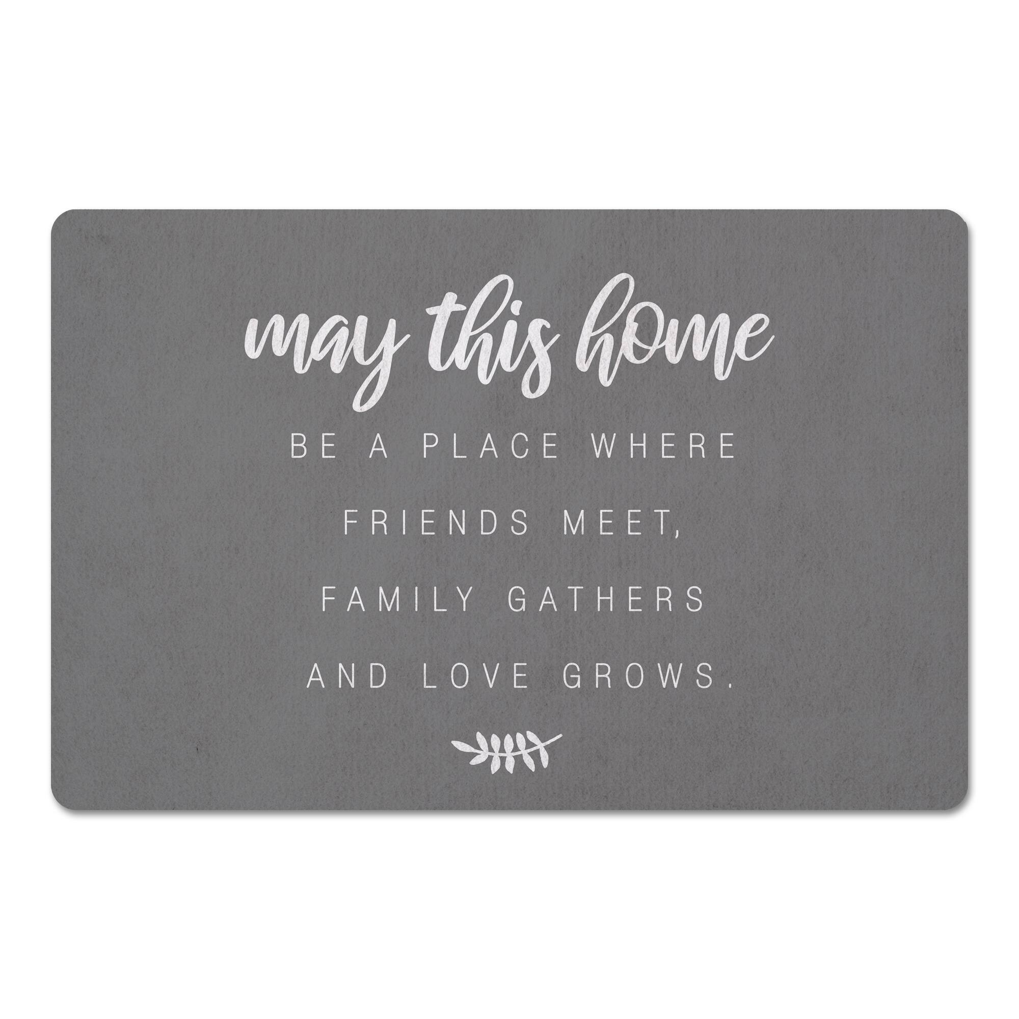 May This Home 18" x 27" Floor Mat